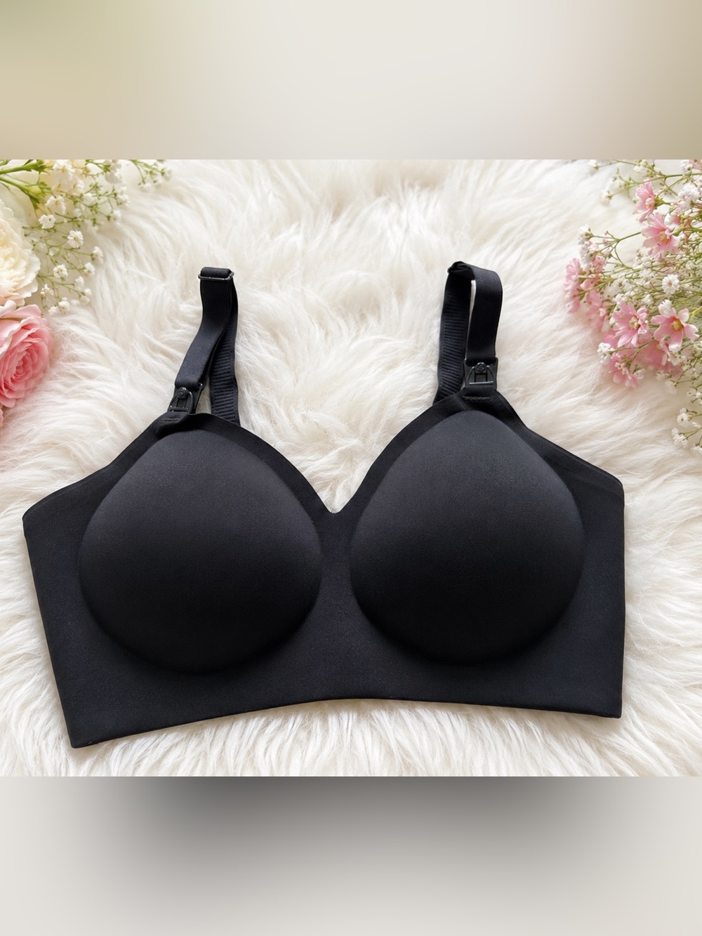 Momcozy Maternity YN21 Seamless Nursing Bra Size L